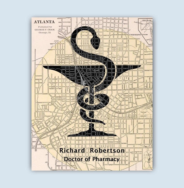 Pharmacy Art Personalized Pharmacist print Pharmacy