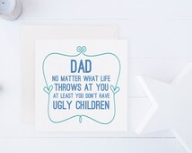 Popular items for card for fathers day on Etsy