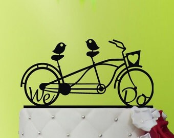 Fahrrad Tortendeko, Fahrrad Cupcake Topper, Fahrrad Kuchen Topper