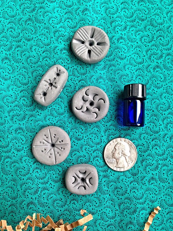 Natural Clay Essential Oil Diffuser Stones Gift Set 5 Stones