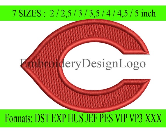 Cincinnati Reds embroidery design by EmbroideryDesignLogo