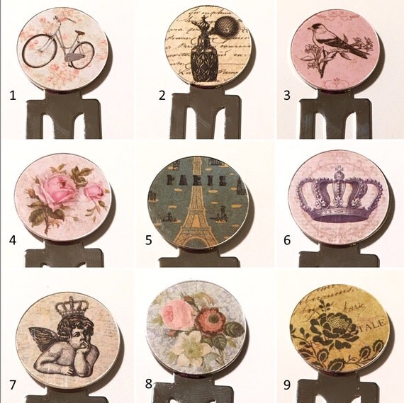 Vintage Decorative Metal Bookmarks by on Etsy