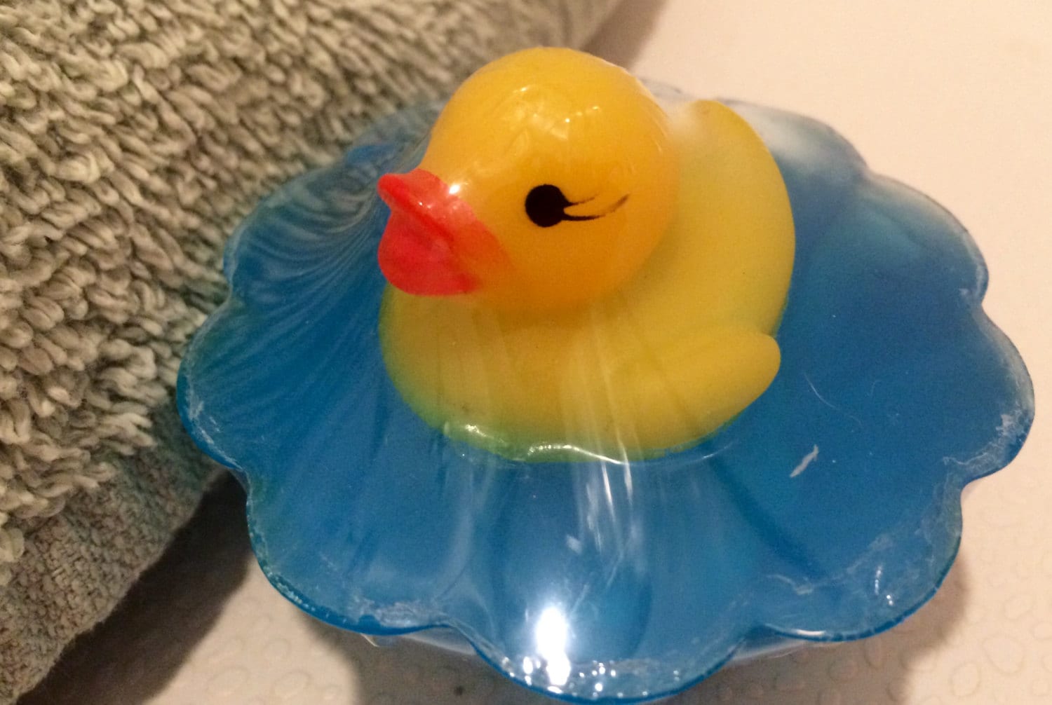 Cute little rubber duck soap by LathersByLori on Etsy