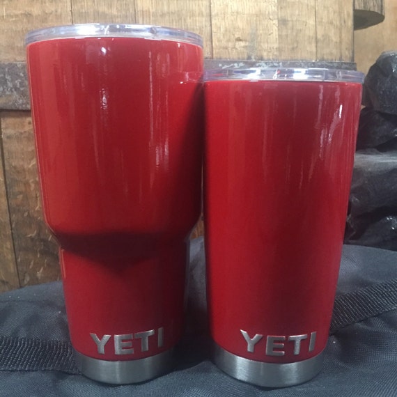yeti tumblers Powder or Tumbler Yeti Colster Cup Lowball Coated Rambler Red