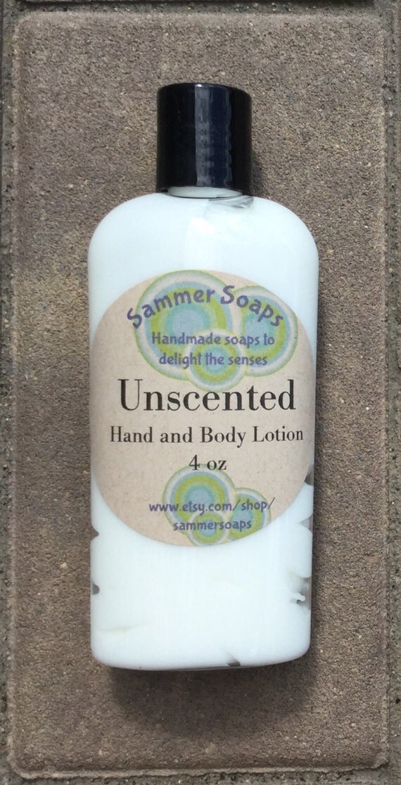 Unscented Color Free Allergy Free Hand and Body Lotion