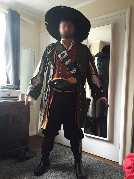 Captain Barbossa screen accurate costume by SamJWoods on Etsy