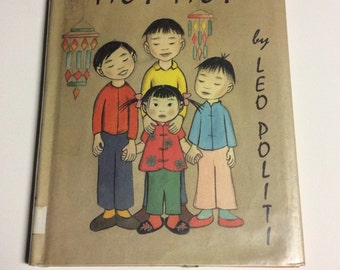 Moy Moy - Chinese American Children's Book - Vintage Kids Book - Rare Book - Chinese Heritage - Leo Politi - Cultural Kids Book - Chinese