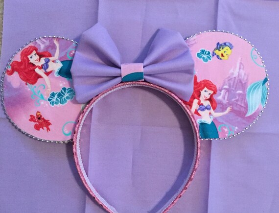 Little Mermaid Ear Headband by MouseBands on Etsy