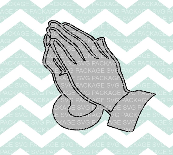 SVG Clipart Praying Hands Svg Prayer Hands Clipart SVG