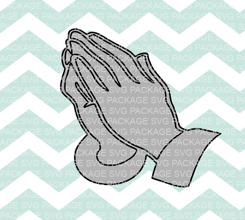 Download SVG Clipart Praying Hands Svg Prayer Hands Clipart SVG