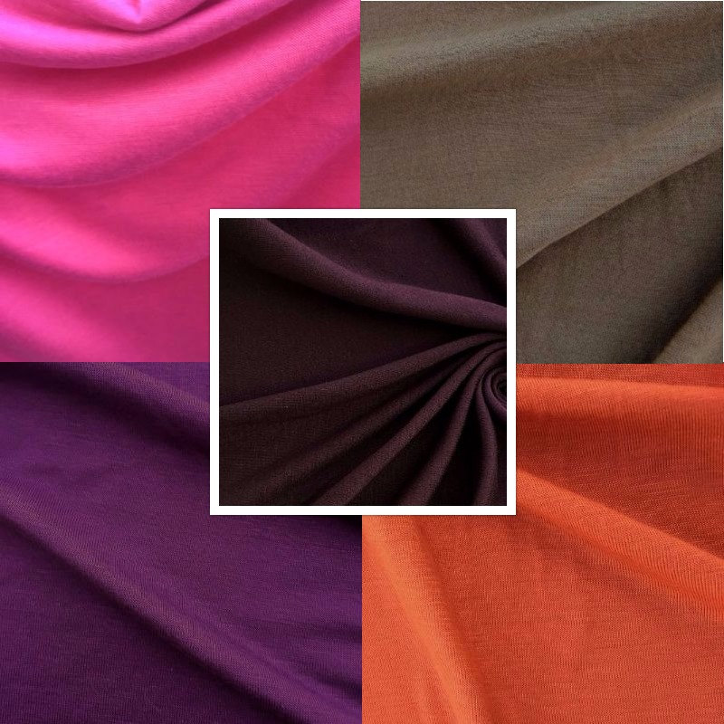 types of jersey knit fabric