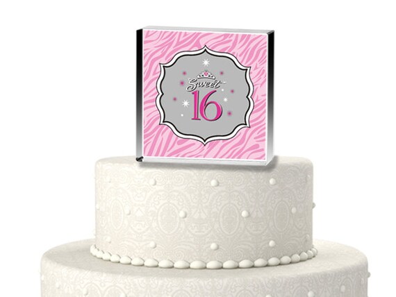 Boutiquepartyplanners Sweet 16 Tiara Cake Topper Sweet 16 Princess