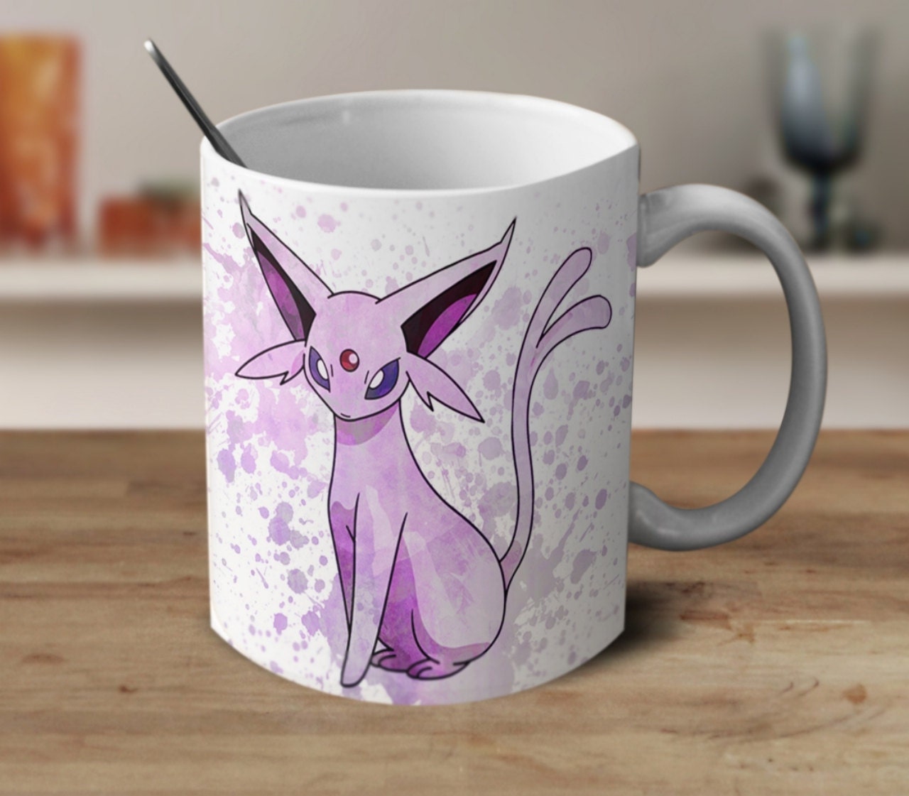 Espeon Pokemon Mug Eevee Eeveelution Pokemon Coffee Mug