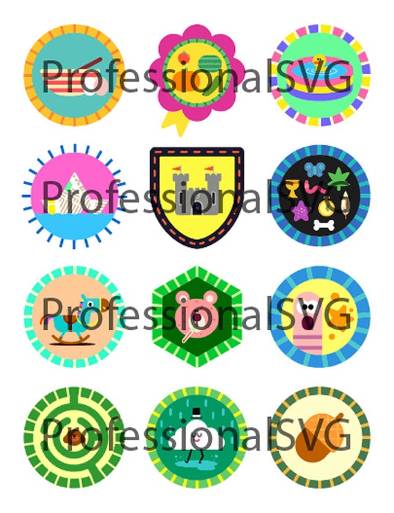 Badges 13-24 Bundle Hey Duggee Badges Super Squirrel