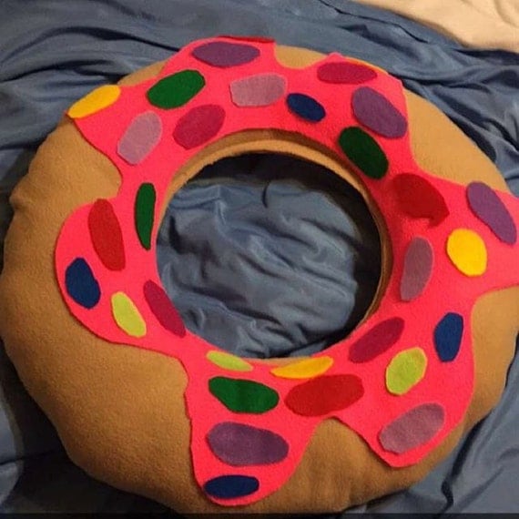 mickey donut pillow