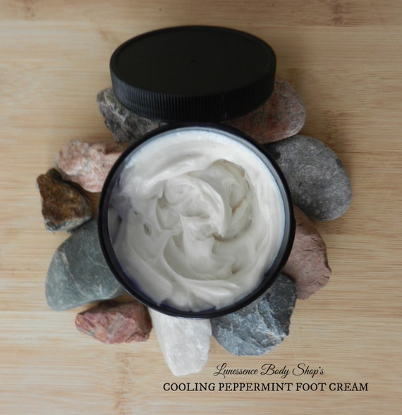 Items similar to Cooling Foot Cream Peppermint Foot Cream Mango