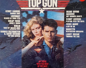 Top Gun Soundtrack Album Cover Puzzle