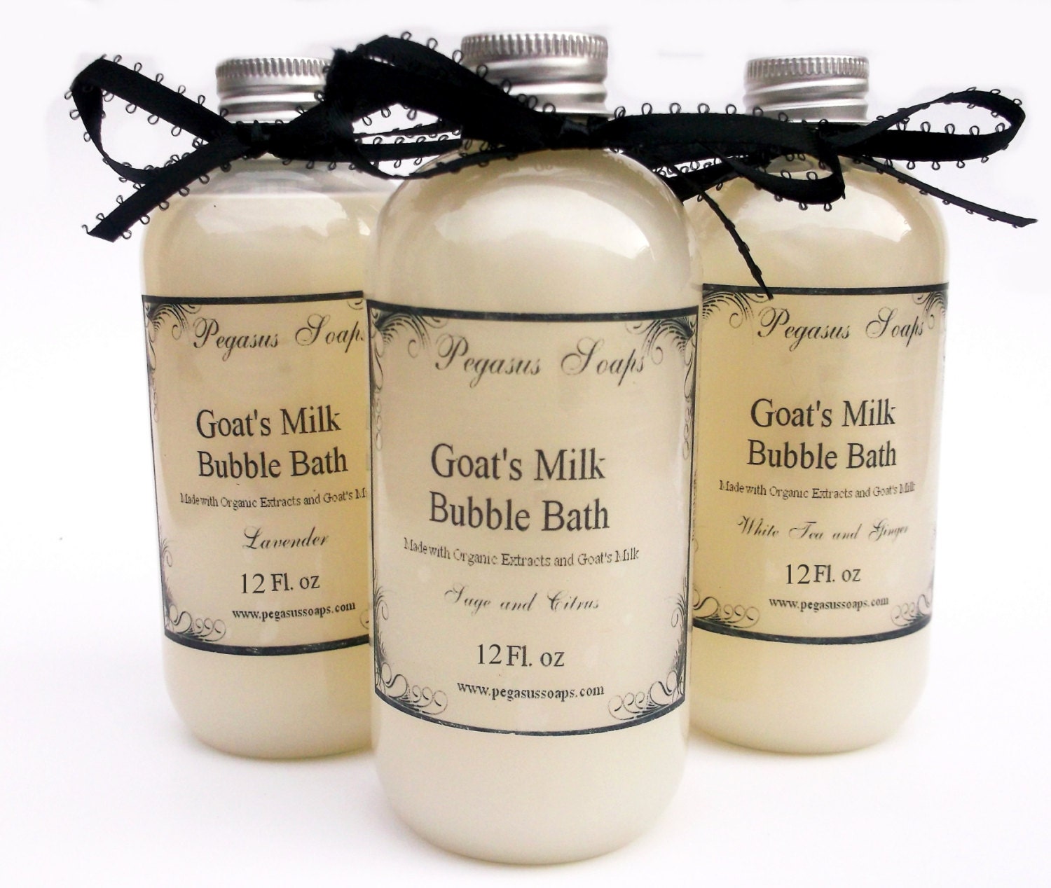 Creamy Rich Goats Milk Bubble Bath 12 oz New Size BathGift