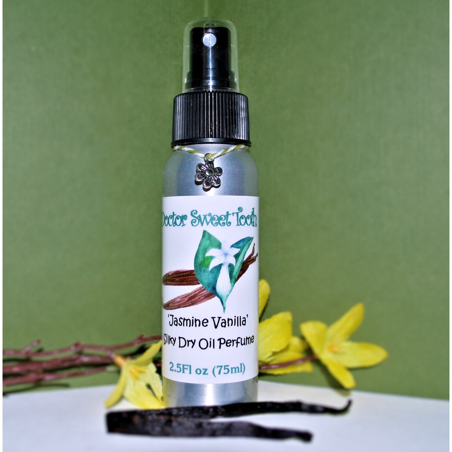 Jasmine Vanilla Silky Dry Oil Perfume