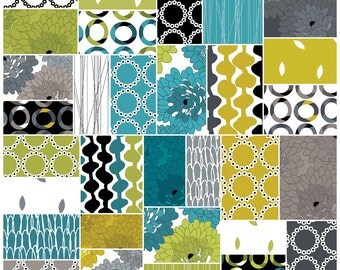 SALE 30% Off Michele D'Amore FRESH BLOOM Precut 10" Fabric Squares Quilting Cotton Layer Cake Benartex