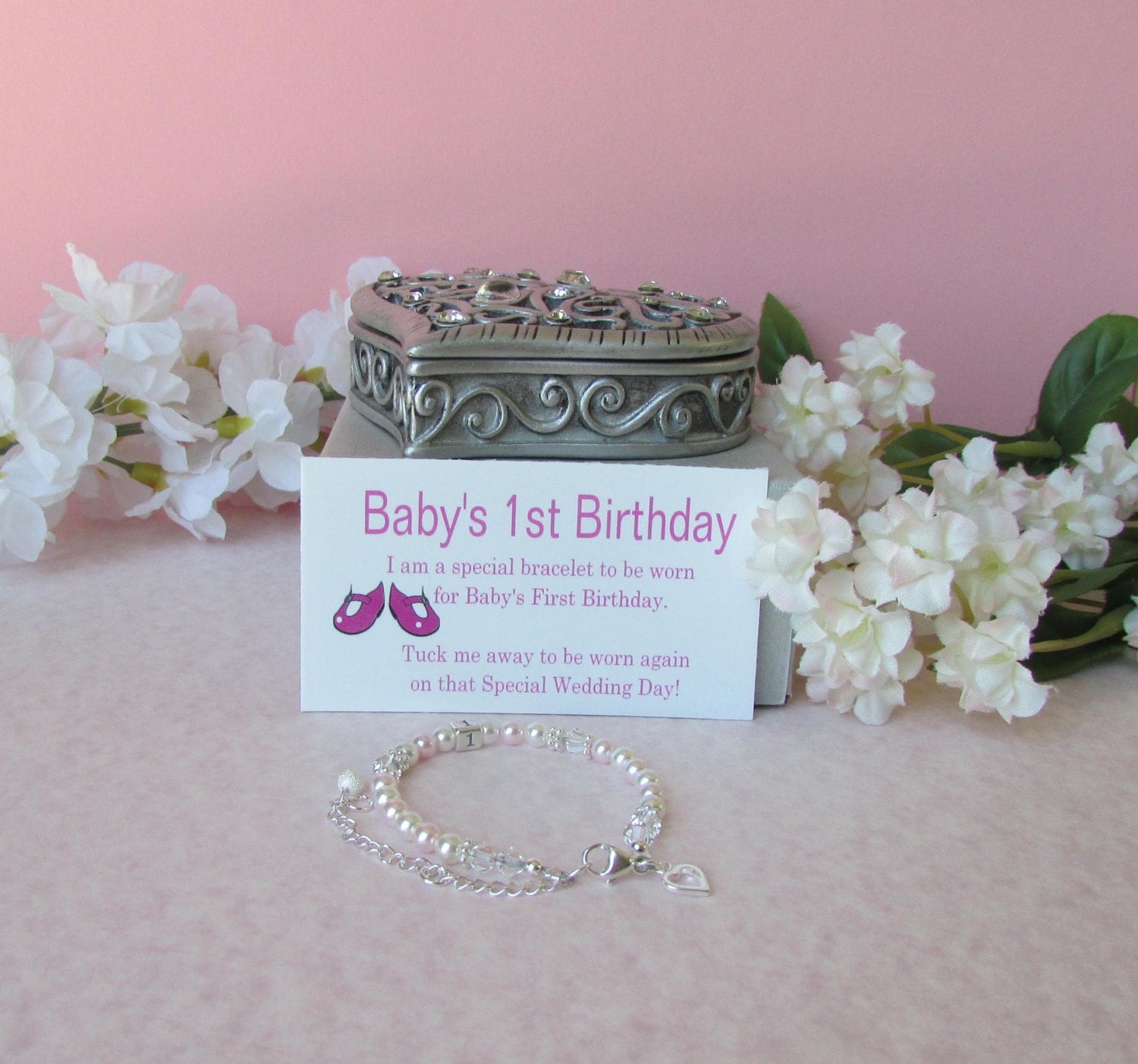 Baby's 1st Birthday Gift Bracelet Baby to Bride® by ...