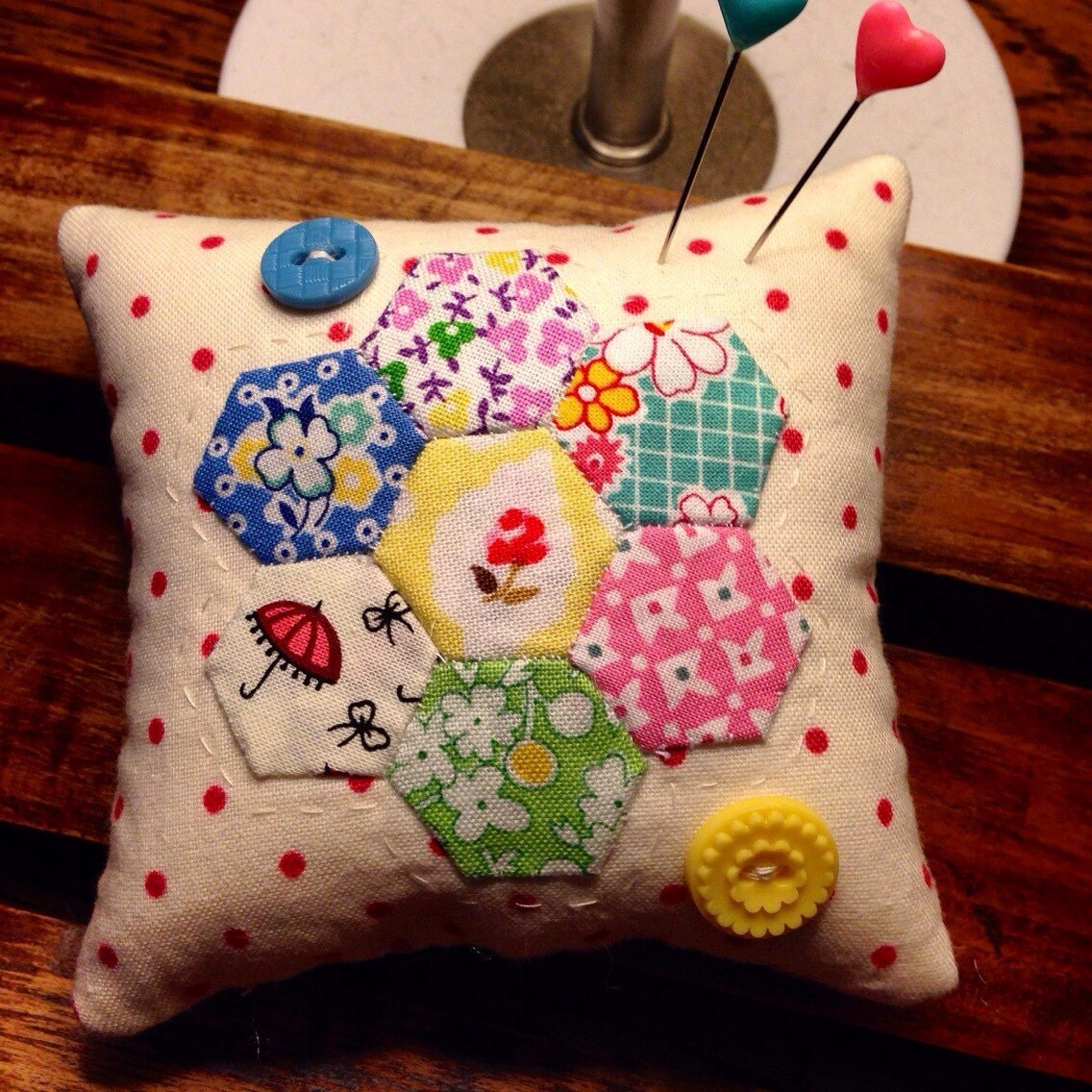 Cute Pincushion Small Pincushion Sewing Gift Quilting Gift