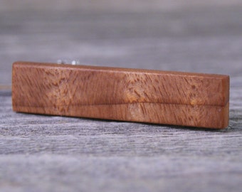 Tie Clip: California Redwood tie tack
