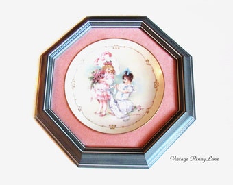 Wood Framed Collection Plate, Bridesmaid / Bridal