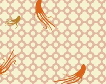 Large Octopus Blush - Heather Ross MENDOCINO 2016 - Windham Fabrics