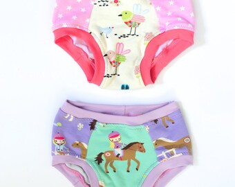 SALE - SIZE SMALL - Undies for Girls - Surprise Pair -