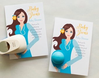 EOS Lip Balm Holder for Baby Shower Favors Pregnant Mom to Be, Lip Balm Favor