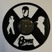 DAVID BOWIE vinyl record silhouette
