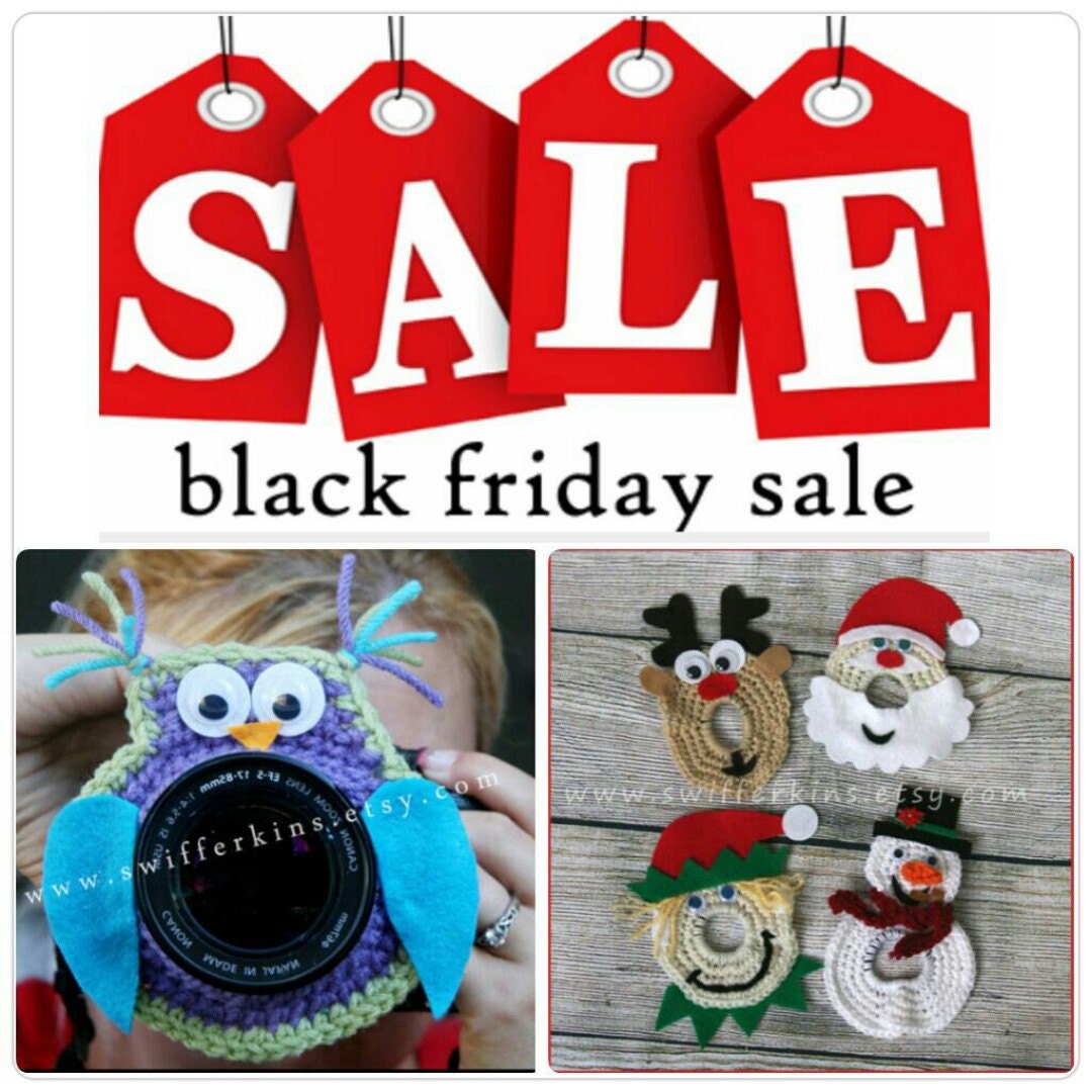 Deal on 2 Camera lens buddy. Crochet lens critter.