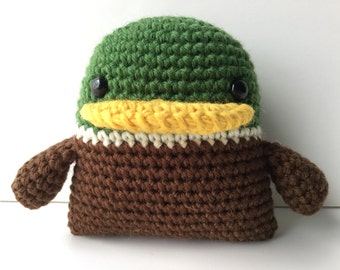 Crocheted duck Etsy