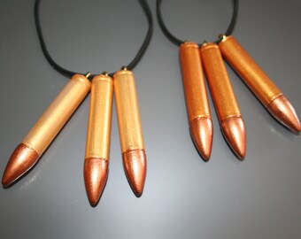 Life is Strange: Chloe Long Tripple Bullet Necklace