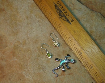 Natural Peridot Gemstones Solid 925 Sterling Silver Earrings