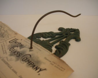 Vintage Cast Iron Receipt Hook