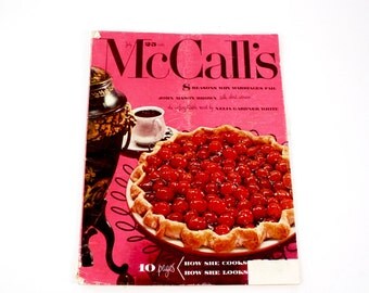 Vintage 1953 McCalls Magazine Ladies Fashion Home Magazine July Issue 187 Pages w Betsy Paperdolls