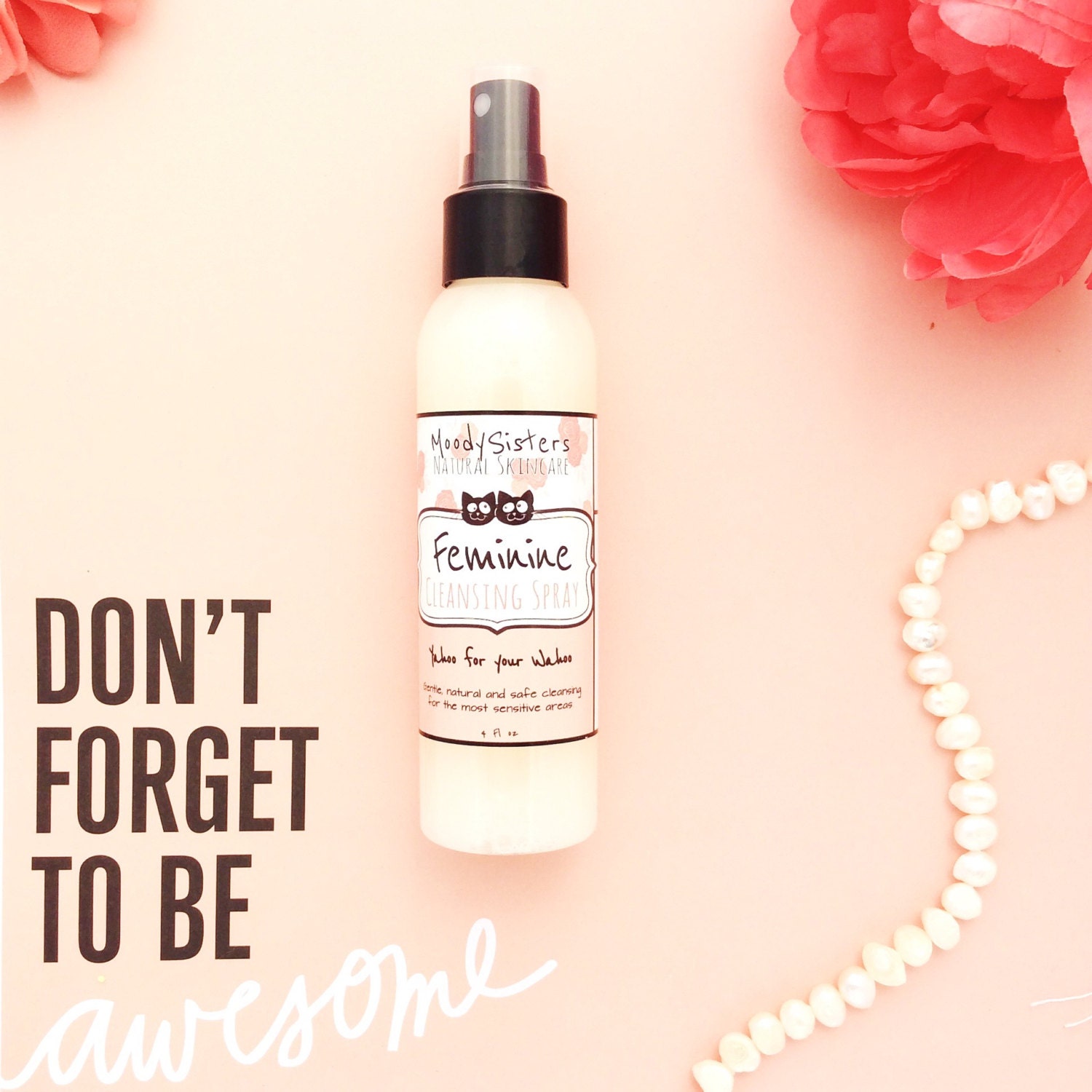 Personal Cleansing Spray Feminine Odor and Menstrual Cup