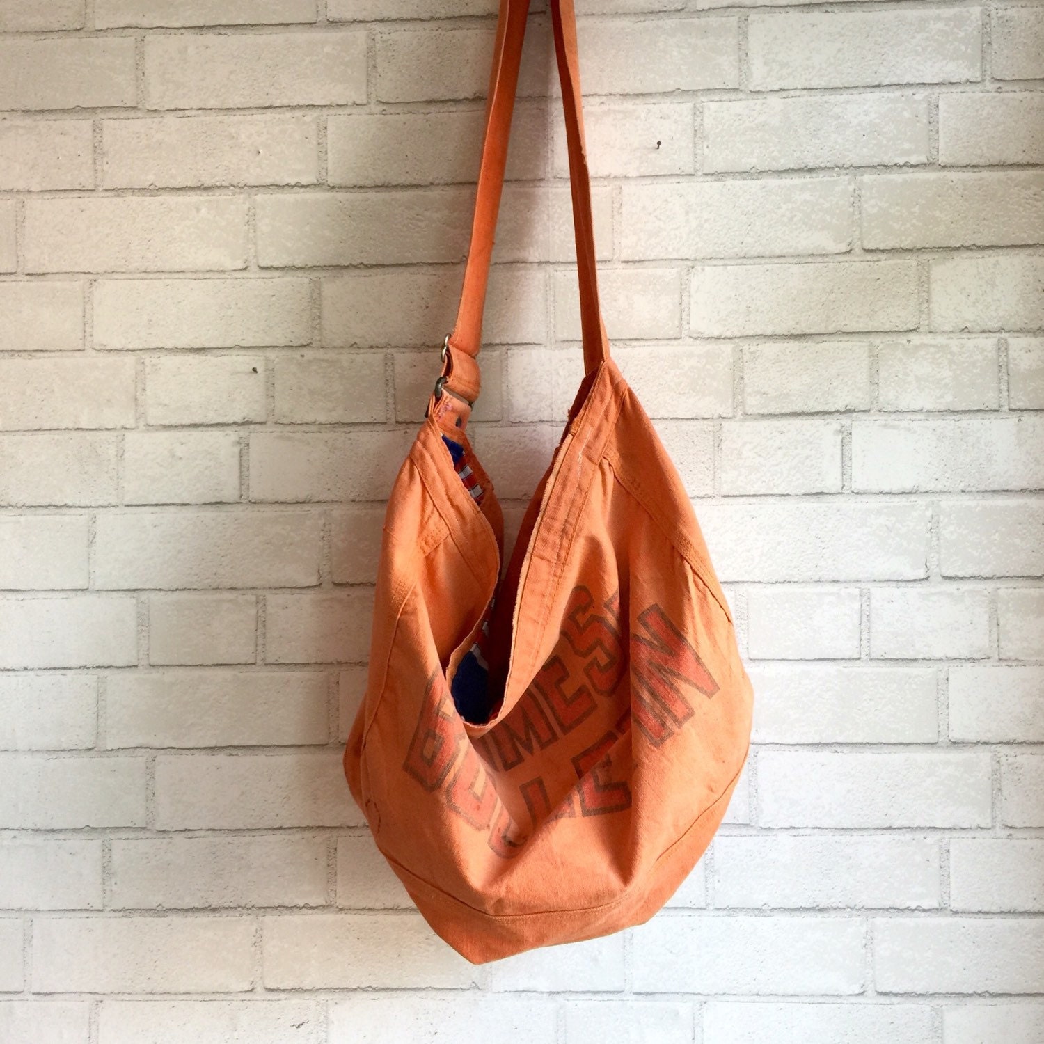 SOLD Vintage Canvas Newspaper Delivery Bag by PiccadillyPrairie