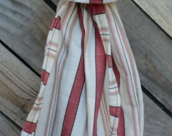 Up-cycled muslin Wine Bag/Cozy/Hostess gift