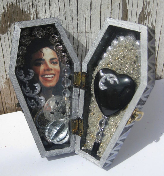 Michael Jackson Coffin Shrine Altar Box