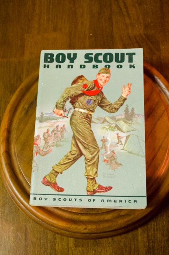 Vintage Boy Scout Handbook Boy Scouts Of America Printed