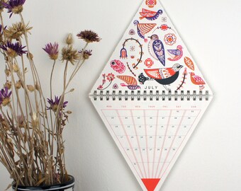 2017 Triangle Wall Calendar