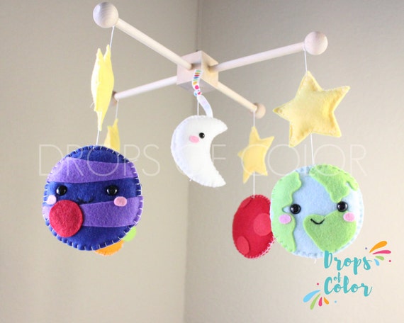 Planeten mobile baby mobile baby krippe mobile