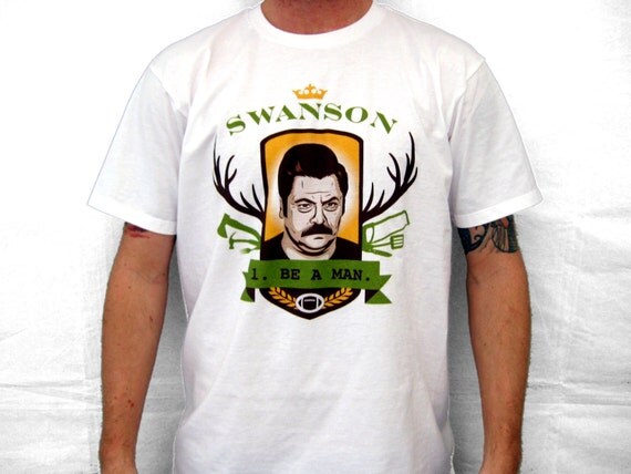 ron swanson shirt of greatness