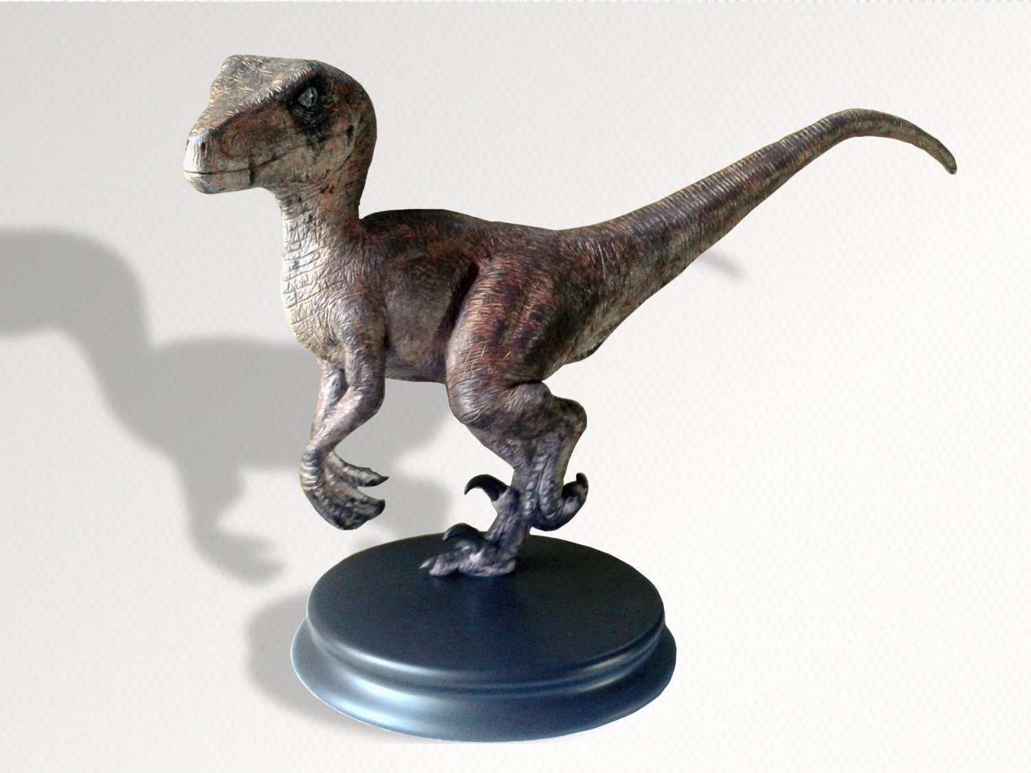 clay velociraptor