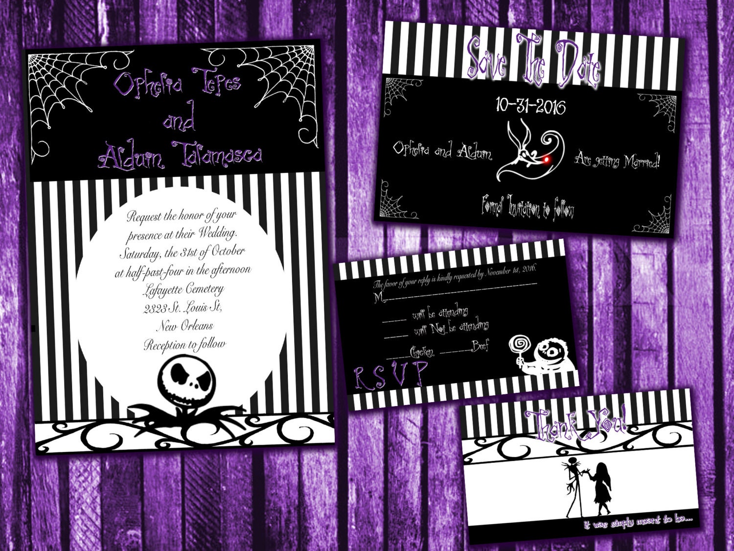 tim burton wedding invitations the nightmare before inspired by pandorasart tim burton wedding invitations the nightmare before inspired by pandorasart