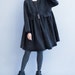 black/ Pearl red/ blue cotton loose cowboy doll dress