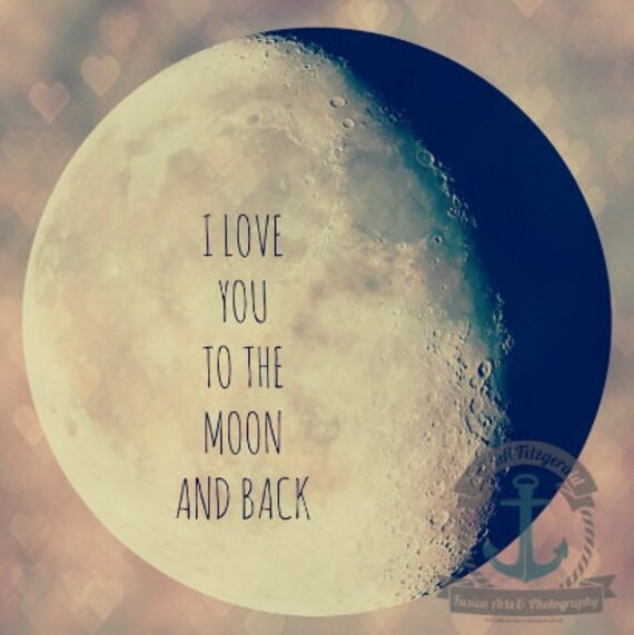 Love You To The Moon and Back Pink Halfmoon Nursery Decor